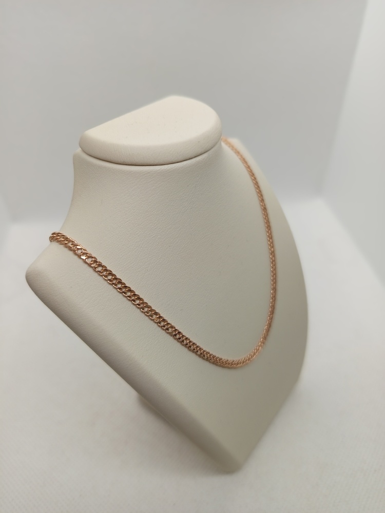 ЦПР2585 ЦЕПЬ ПУСТОТЕЛАЯ Ромб двойной (Au 585)