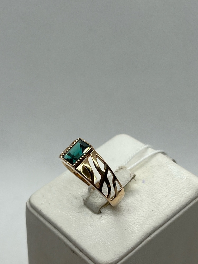 ПЕЧКМ585 ПЕЧАТКА С КАМНЕМ (Au 585)