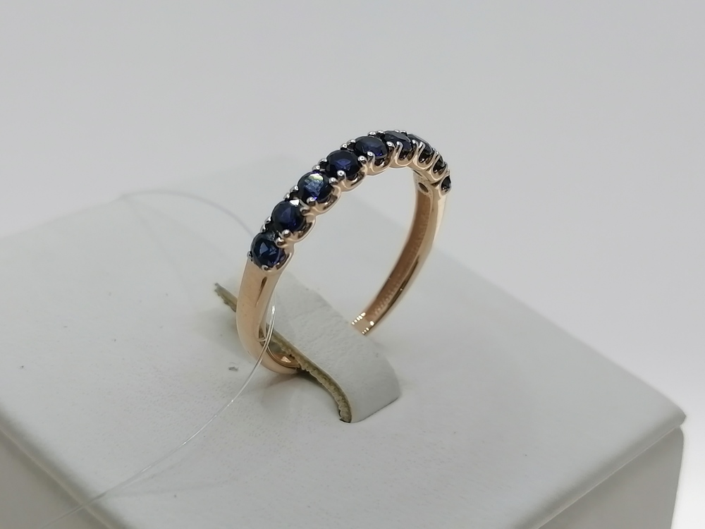 КОЛЬЦО САПФИР (Au 585)