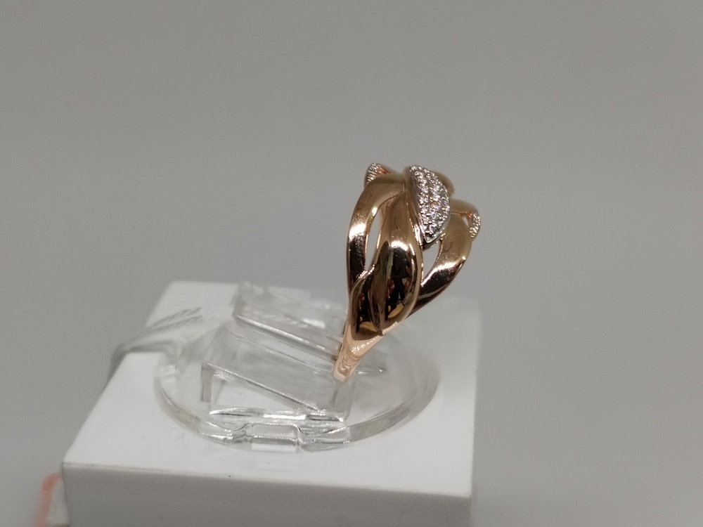 КОЛКМИ585 КОЛЬЦО С КАМНЯМИ (Au 585)