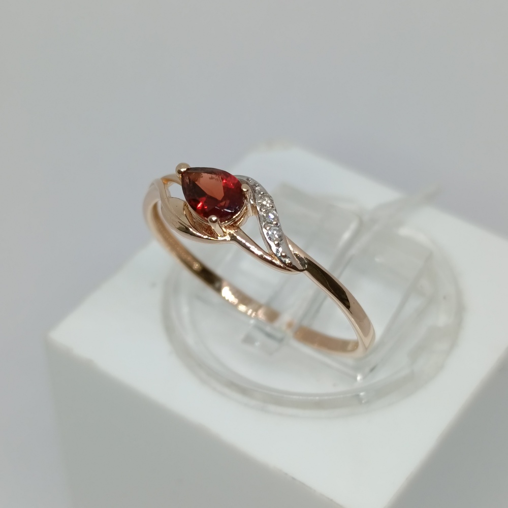 КОЛЬЦО БРИЛЛИАНТ Au 585