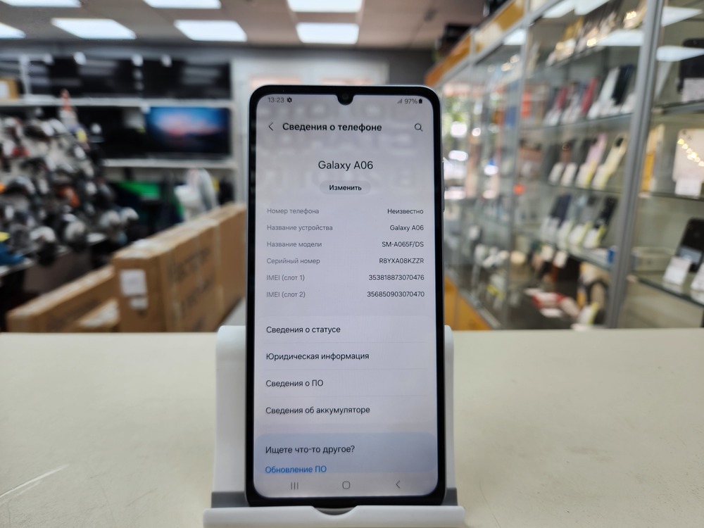 Смартфон Samsung Galaxy A06 6/128