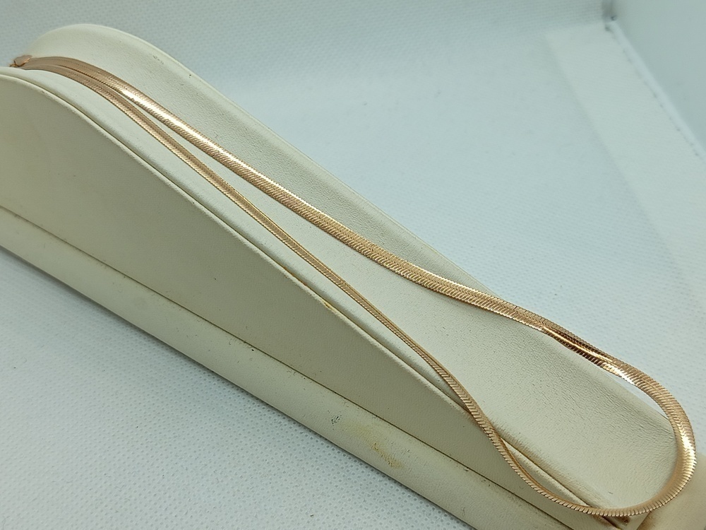 ЦЛЖГ585 ЦЕПЬ ПОЛНОВЕСНАЯ Жгут(снейк) (Au 585)