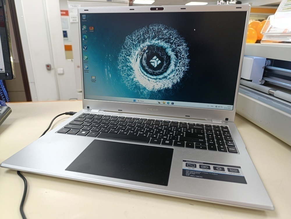 Ноутбук Dexp Aquilon C15-ICW300; Celeron N4020, Intel UHD Graphics 600, 8 Гб, 240 Гб, Нет