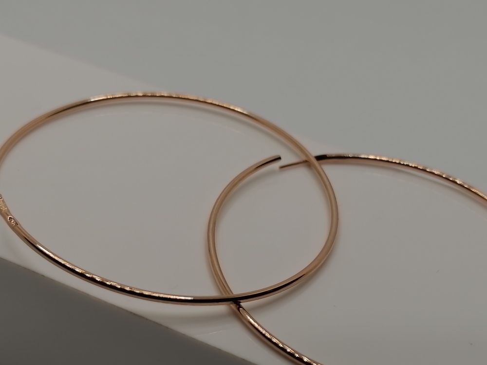 СКОН585 СЕРЬГИ КОНГО (Au 585) СКОН585 СЕРЬГИ КОНГО (Au 585)