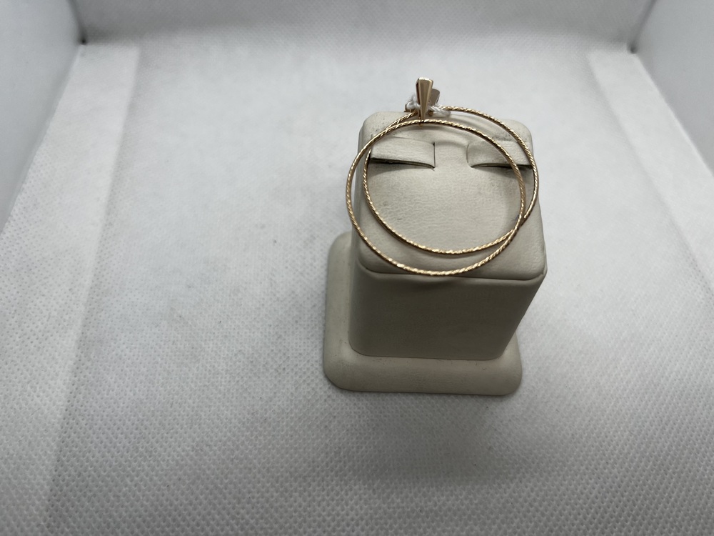 СЕРЬГИ БЕЗ КАМНЯ (Au 585)