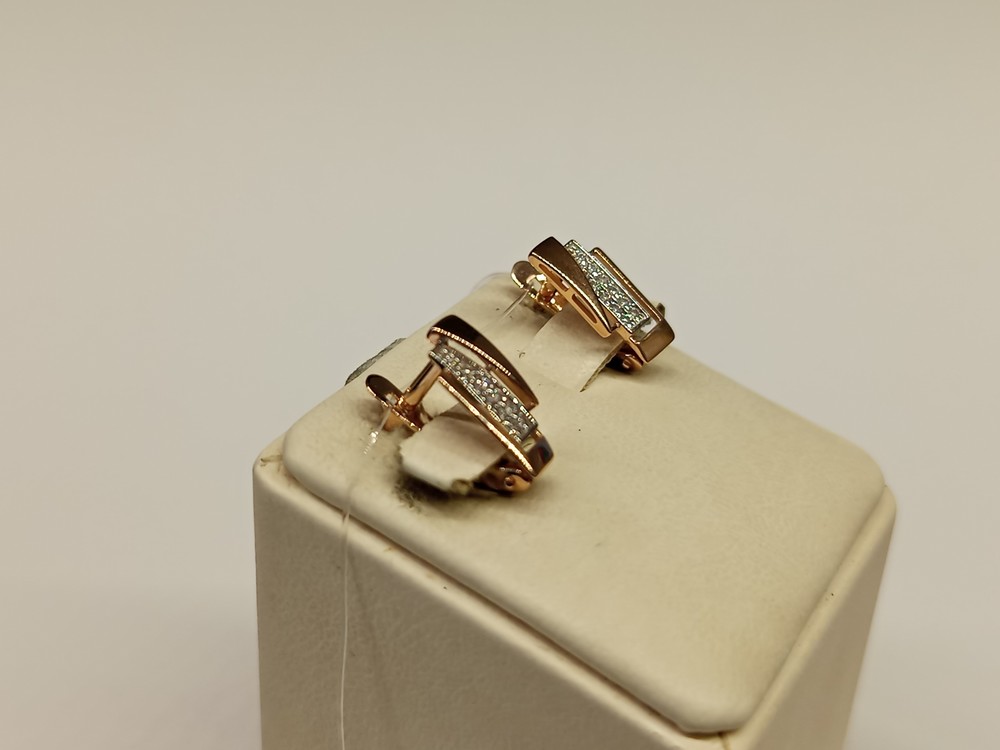 СЕРЬГИ С КАМНЯМИ (Au 585)