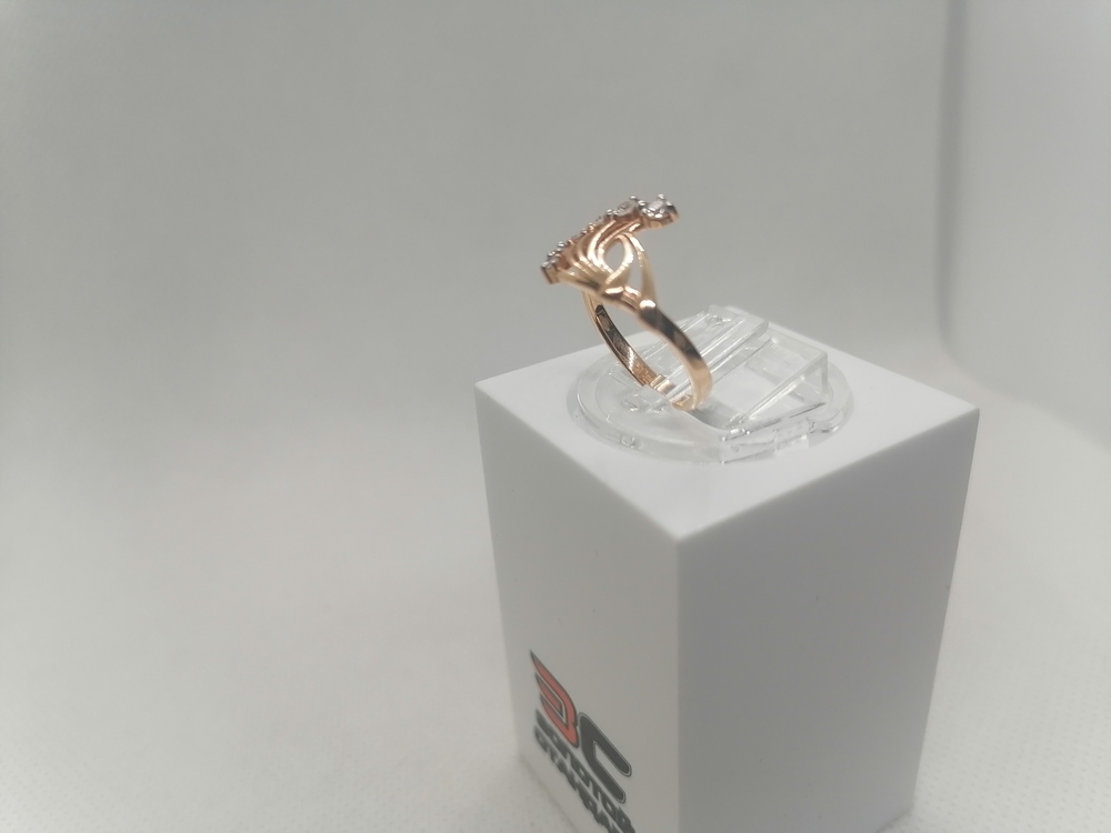 КОЛКМИ585 КОЛЬЦО С КАМНЯМИ (Au 585) КОЛКМИ585 КОЛЬЦО С КАМНЯМИ (Au 585)