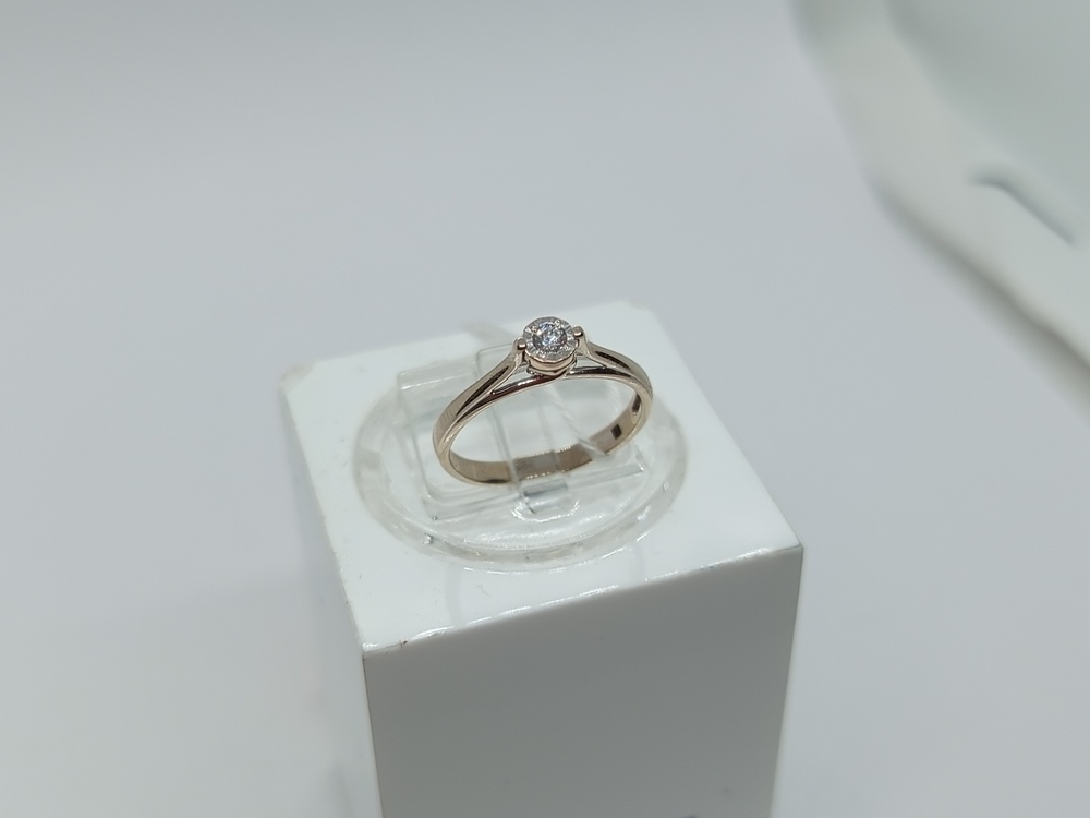 КОЛЬЦО БРИЛЛИАНТ Au 585