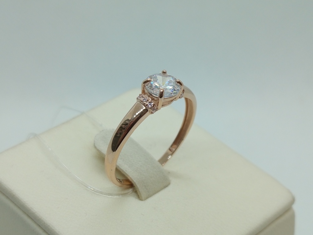 КОЛЬЦО С КАМНЕМ (Au 585)