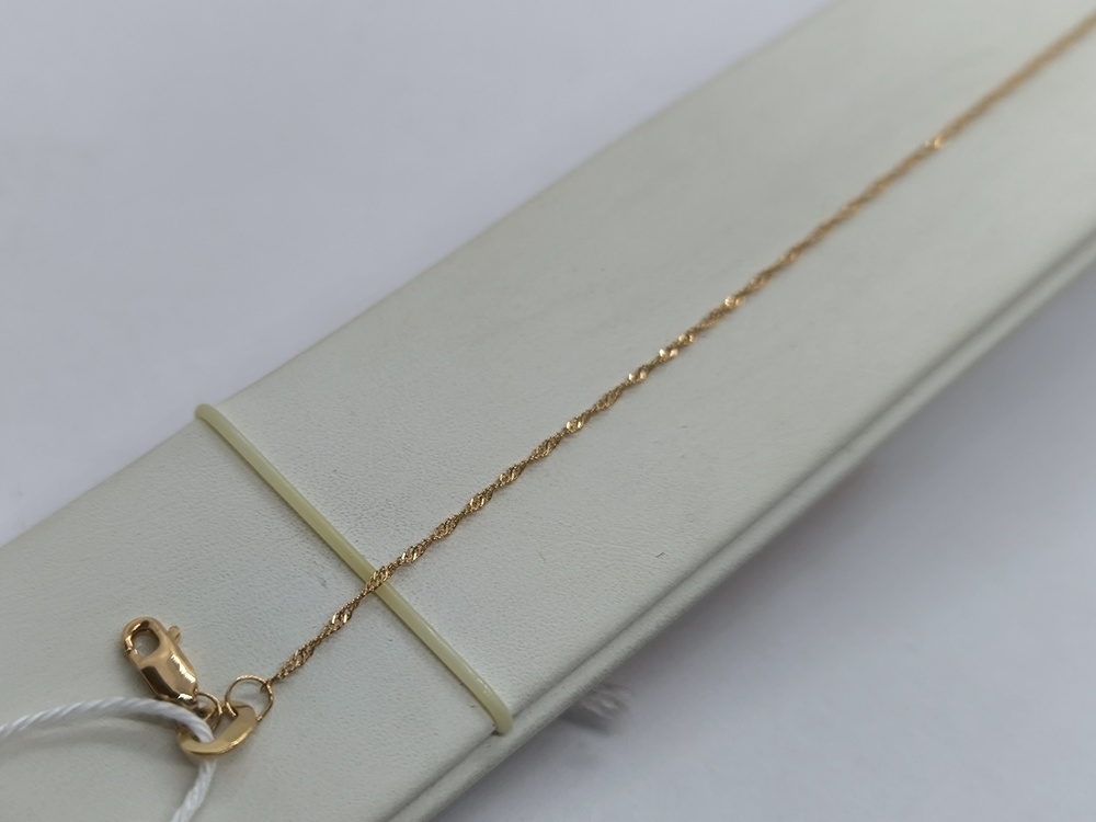 БРАСЛЕТ ПОЛНОВЕСНЫЙ Сингапур Au 585