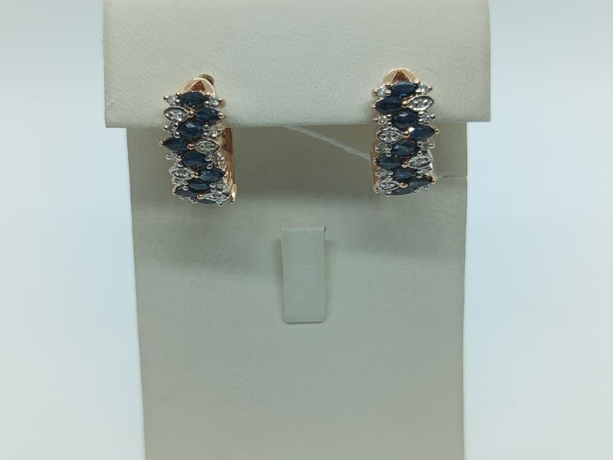 СЕРЬГИ БРИЛЛИАНТ (Au 585)