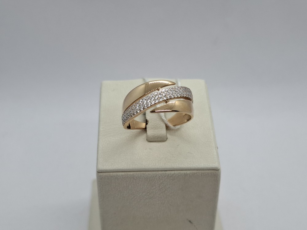 КОЛКМИ585 КОЛЬЦО С КАМНЯМИ (Au 585)