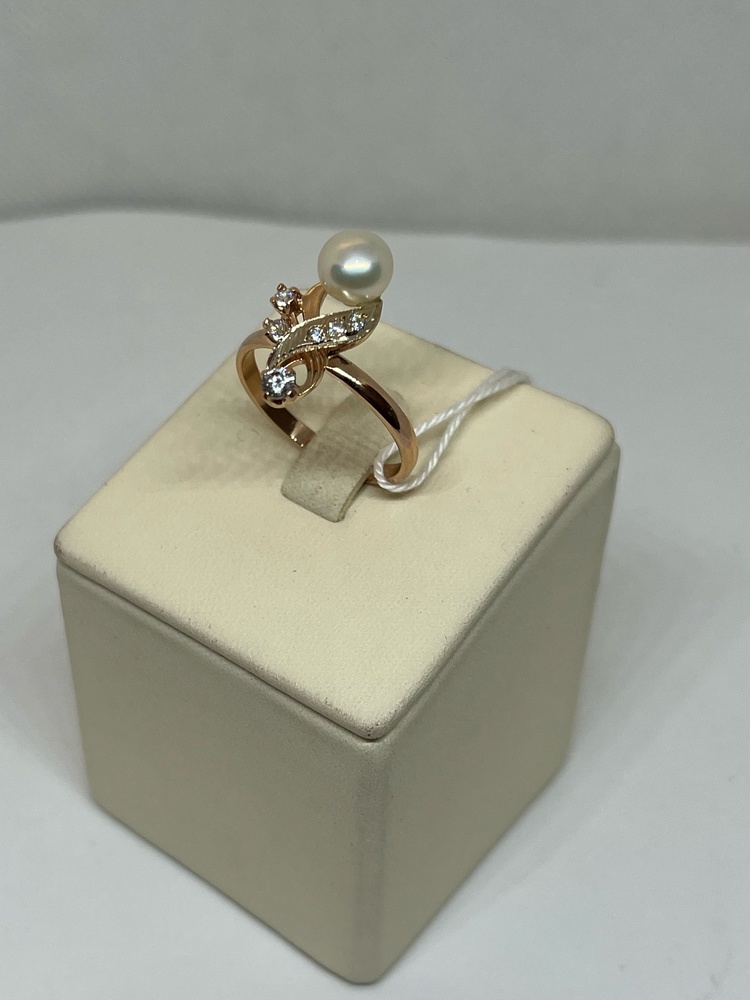 КОЛКМИ585 КОЛЬЦО С КАМНЯМИ (Au 585)