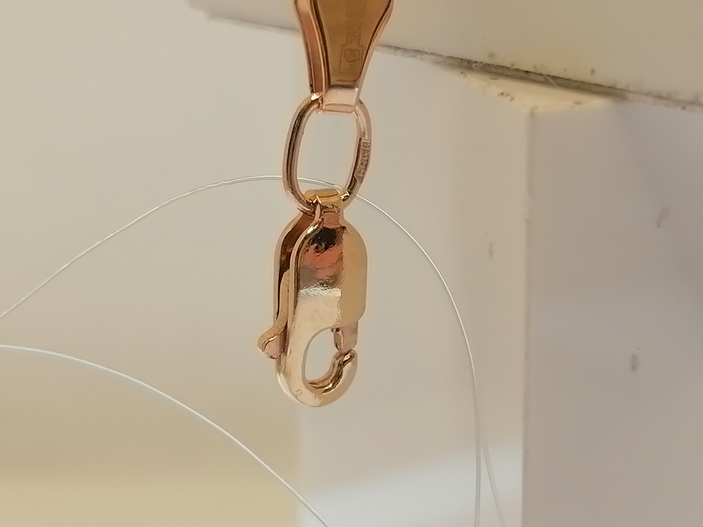 БРАСЛЕТ ПУСТОТЕЛЫЙ Лав (Au 585)