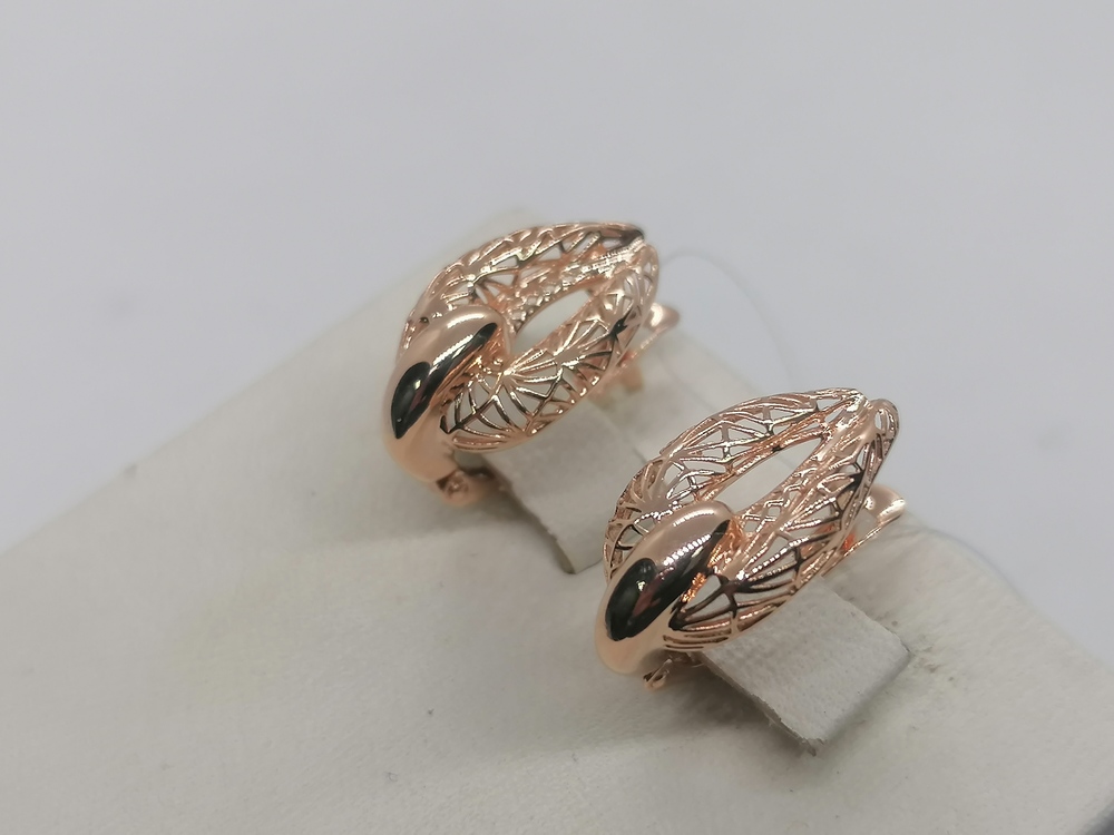 СЕРЬГИ БЕЗ КАМНЯ (Au 585) СЕРЬГИ БЕЗ КАМНЯ (Au 585)