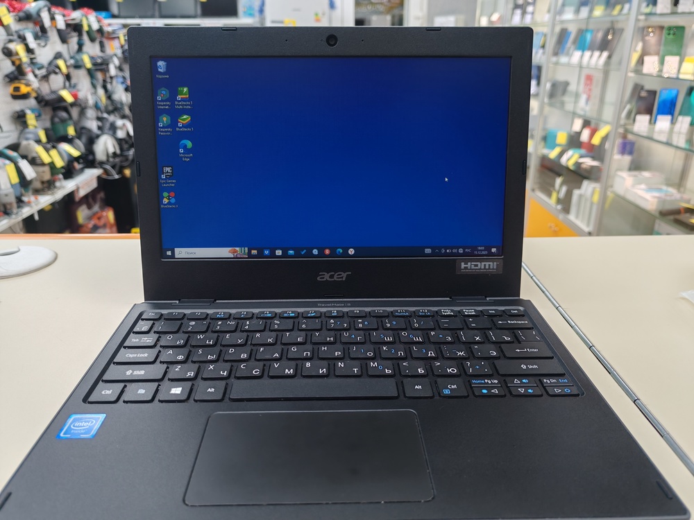 НЕТБУК Acer 123; Celeron N4120, HD Graphics, 4 Gb, 64 Гб, Нет