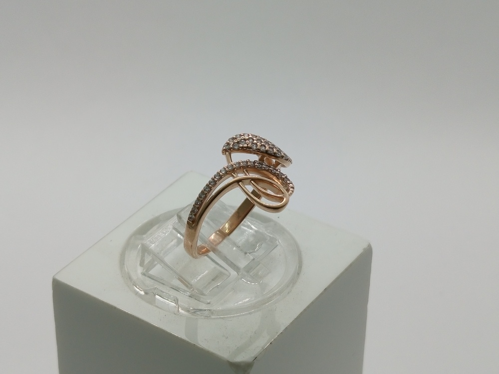 КОЛКМИ585 КОЛЬЦО С КАМНЯМИ (Au 585)