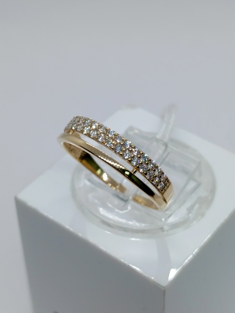 КОЛКМИ585 КОЛЬЦО С КАМНЯМИ (Au 585)