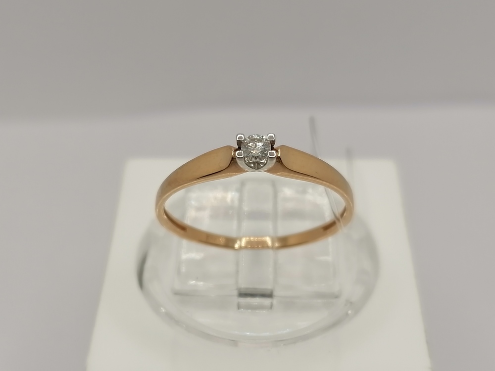 КОЛЬЦО БРИЛЛИАНТ (Au 585)