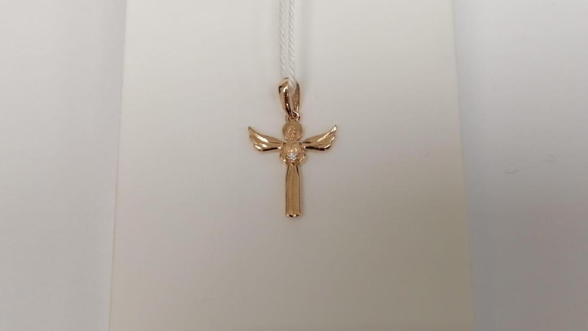 ПОДКМ585 ПОДВЕСКА С КАМНЕМ (Au 585)