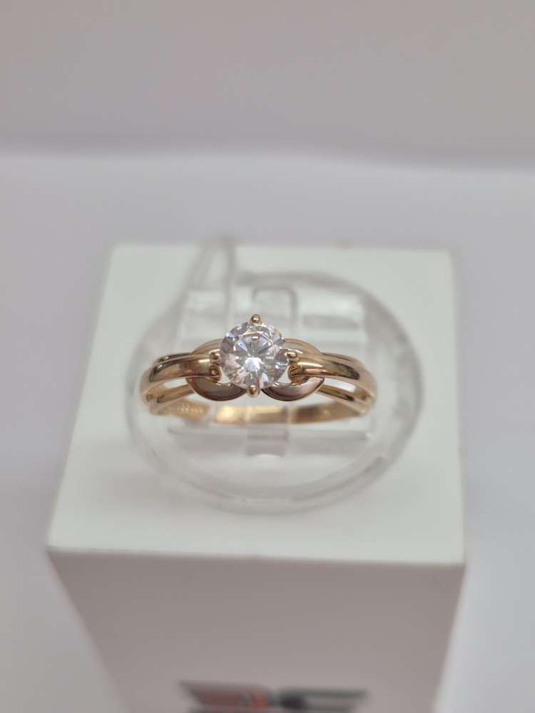 КОЛЬЦО С КАМНЕМ (Au 585)