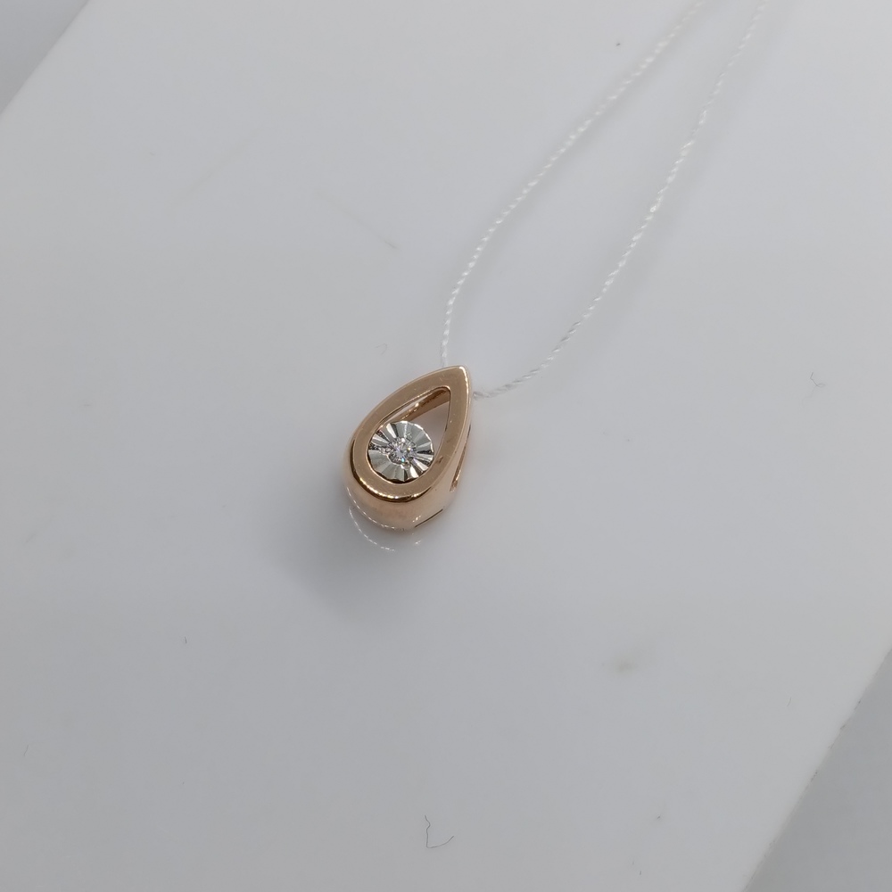 ПОДВЕСКА БРИЛЛИАНТ Au 585