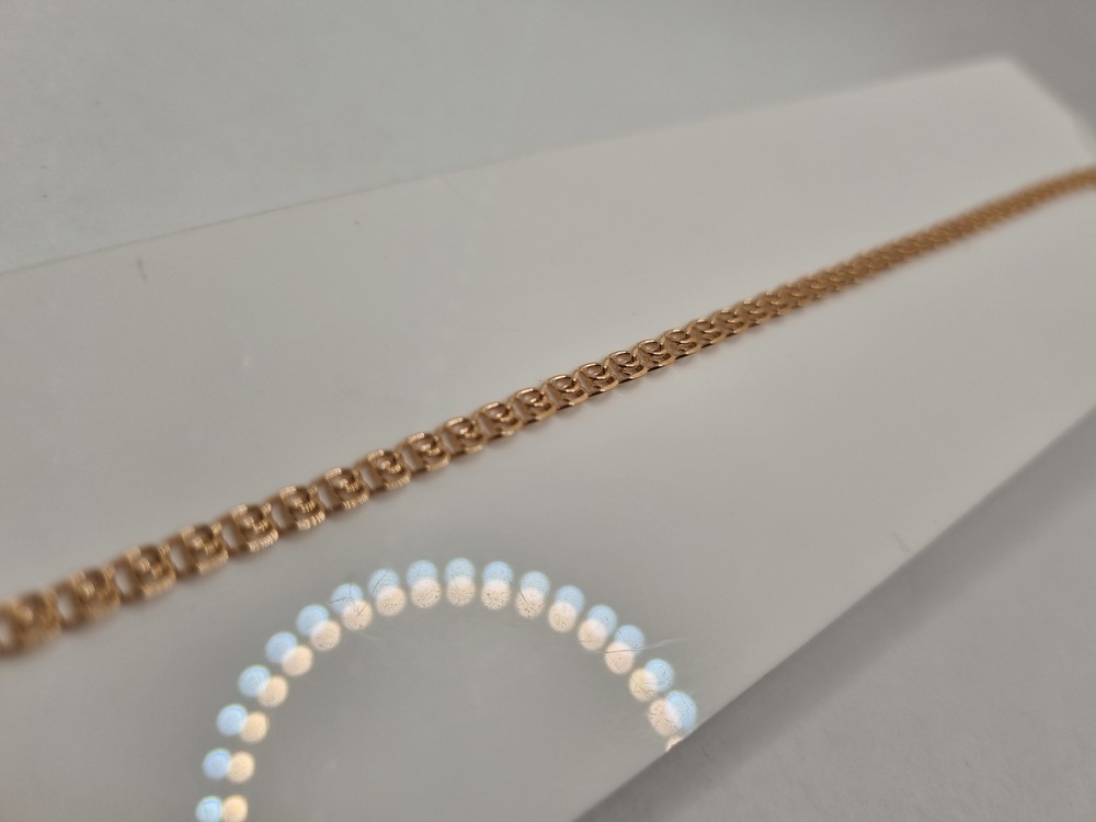 БРАСЛЕТ ПОЛНОВЕСНЫЙ Лав Au 585