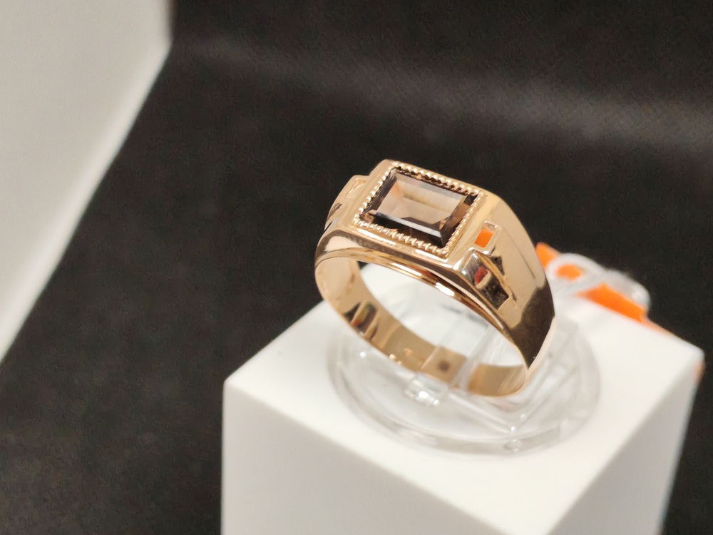 ПЕЧАТКА С КАМНЕМ (Au 585)