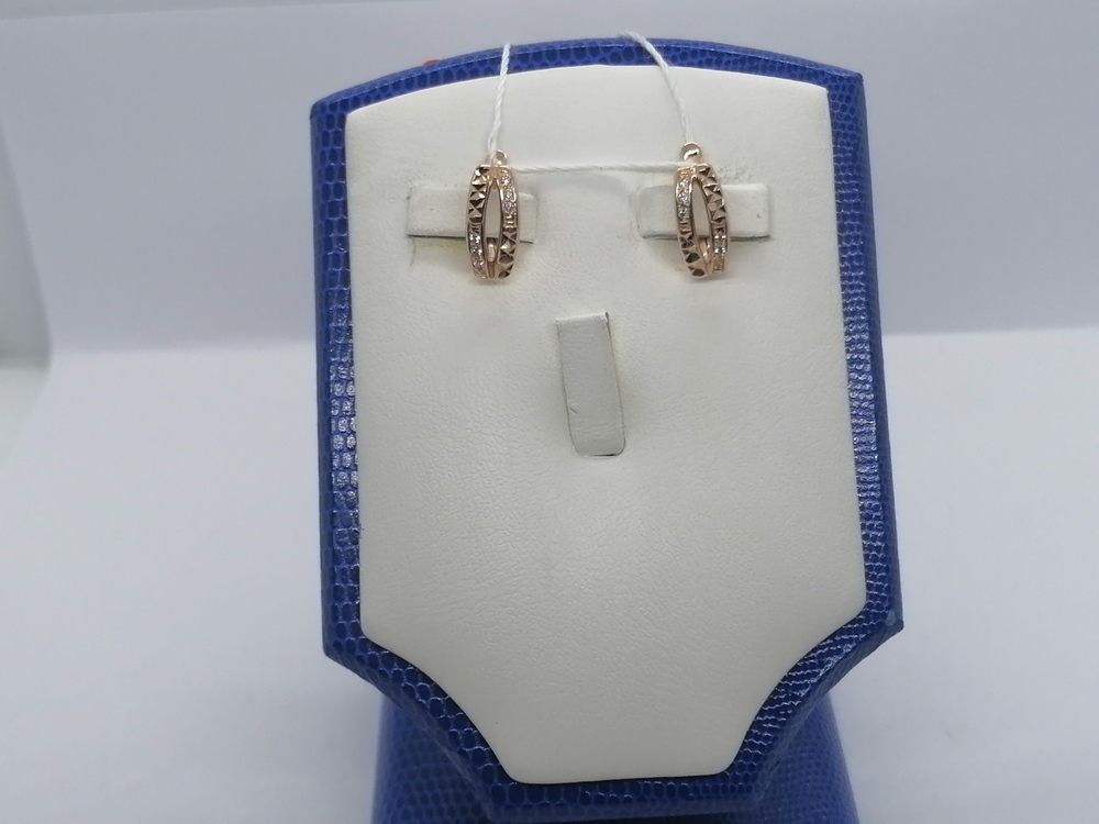 СЕРЬГИ С КАМНЯМИ (Au 585)