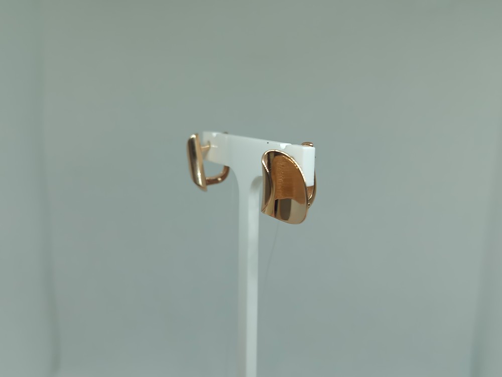 СЕРЬГИ БЕЗ КАМНЯ (Au 585)