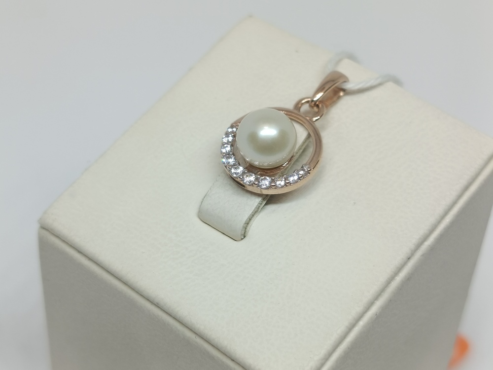 ПОДКМИ585 ПОДВЕСКА С КАМНЯМИ (Au 585)