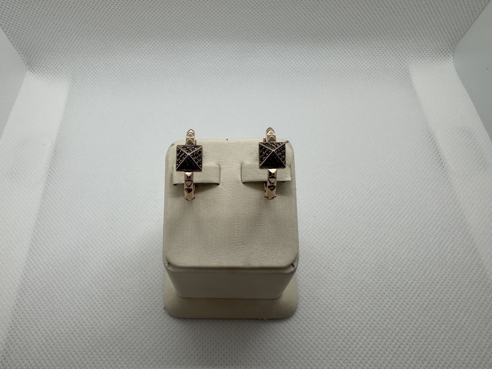 СКМИ585 СЕРЬГИ С КАМНЯМИ (Au 585)