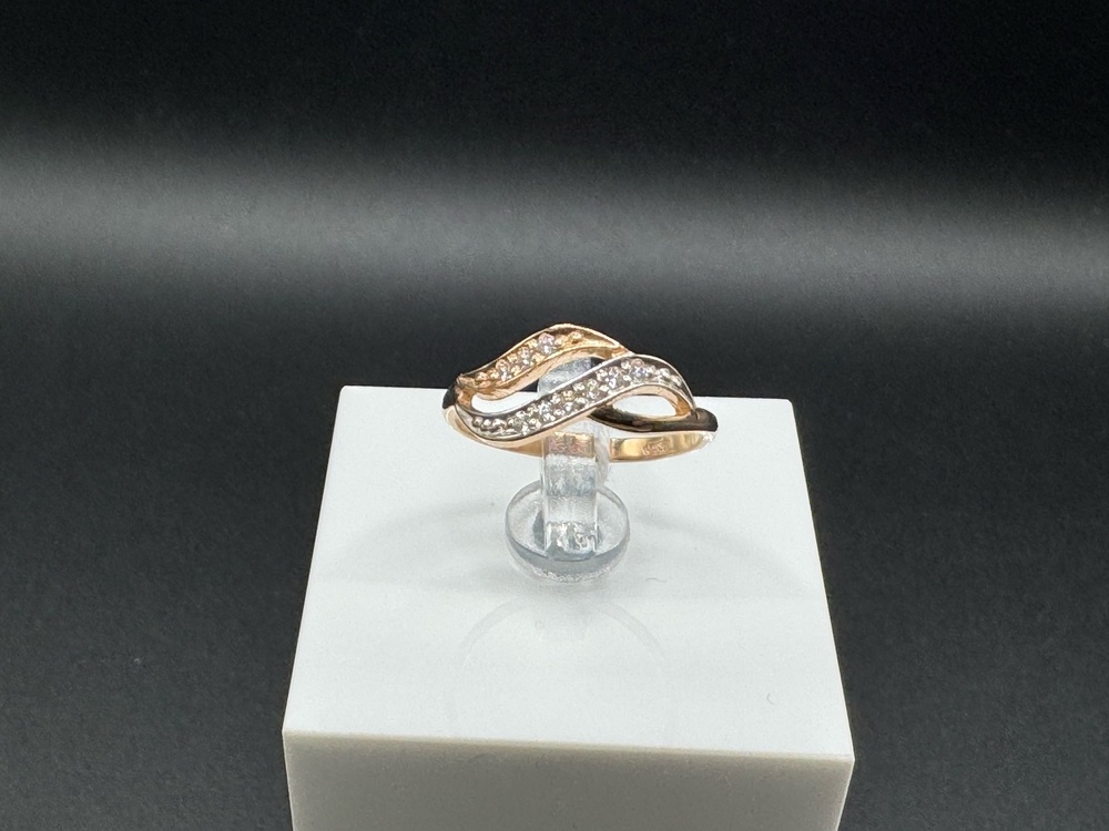 КОЛКМИ585 КОЛЬЦО С КАМНЯМИ (Au 585)