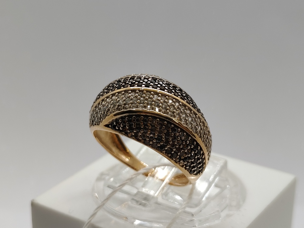 КОЛКМИ585 КОЛЬЦО С КАМНЯМИ (Au 585)