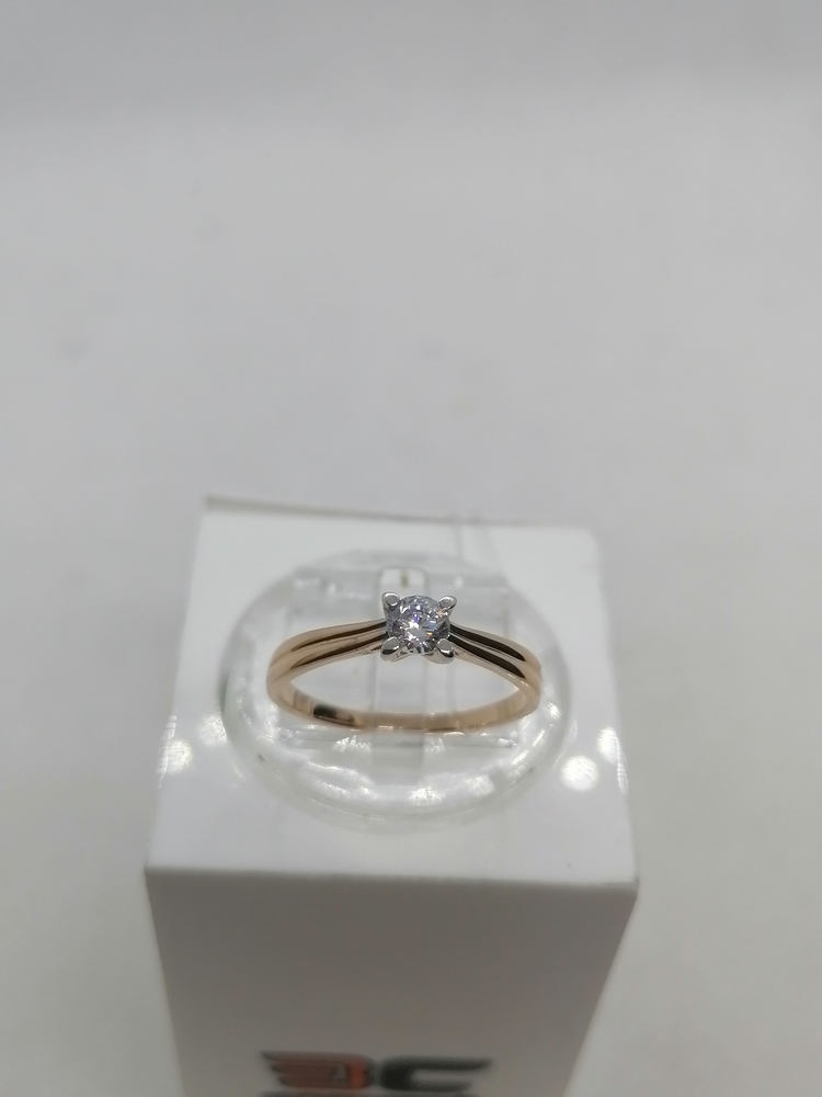 КОЛЬЦО С КАМНЕМ (Au 585)