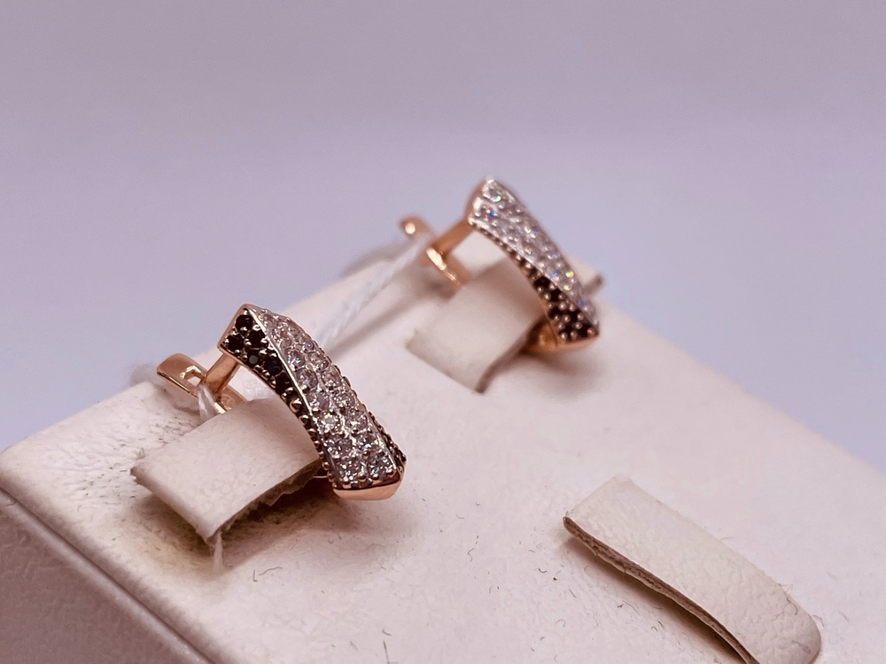 СЕРЬГИ С КАМНЯМИ (Au 585)