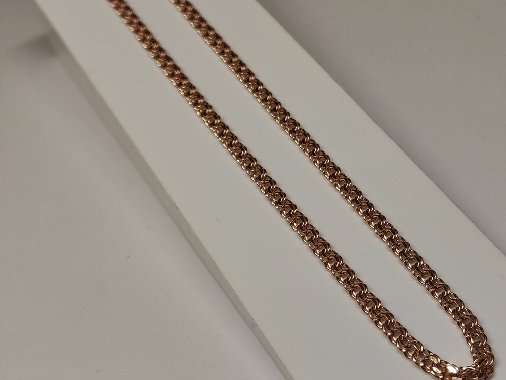 НЦ 12-316ПГ ЦЕПЬ ПУСТОТЕЛАЯ Бисмарк (Au 585)