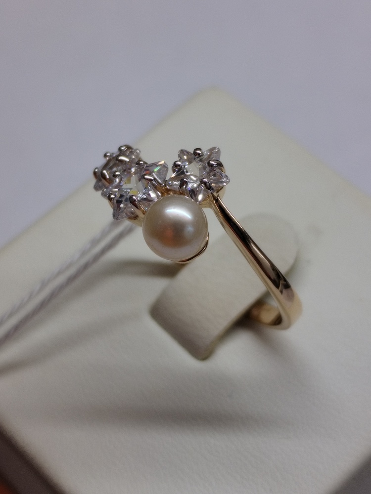 КОЛКМИ585 КОЛЬЦО С КАМНЯМИ (Au 585)