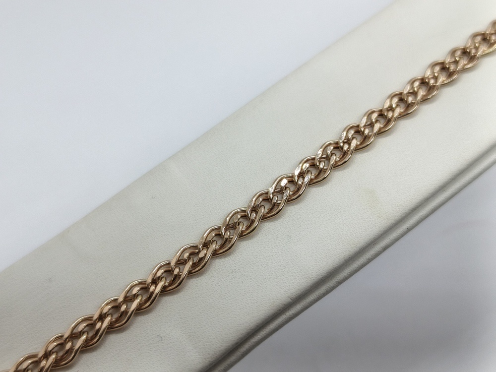 БРАСЛЕТ ПУСТОТЕЛЫЙ Нона Au 585