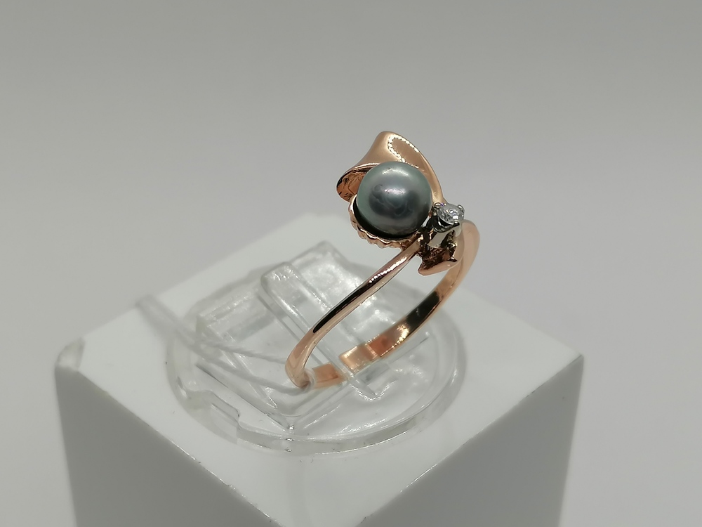 КОЛЬЦО БРИЛЛИАНТ Au 585