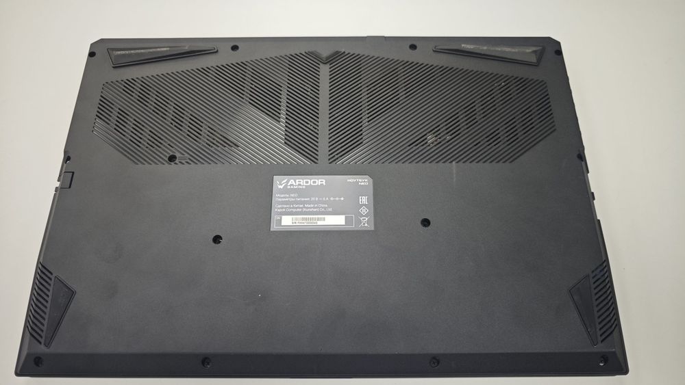 Ноутбук ARDOR Gaming; Core I5-12600H, GeForce RTX 2050, 16 Гб, 500 Гб, Нет