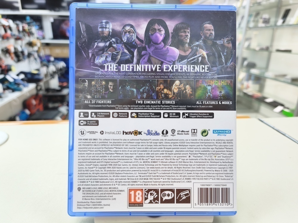 Игра Playstation 5 Mortal Kombat 11 Ultimate