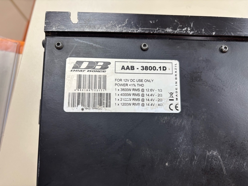Усилитель моноблок Apocalypse AAB-3800.1D