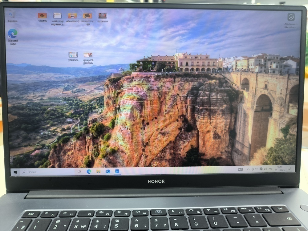 Ноутбук Honor BBR-WAH9; Core i5-10210U, HD Graphics, 8 Гб, 512 GB, Нет