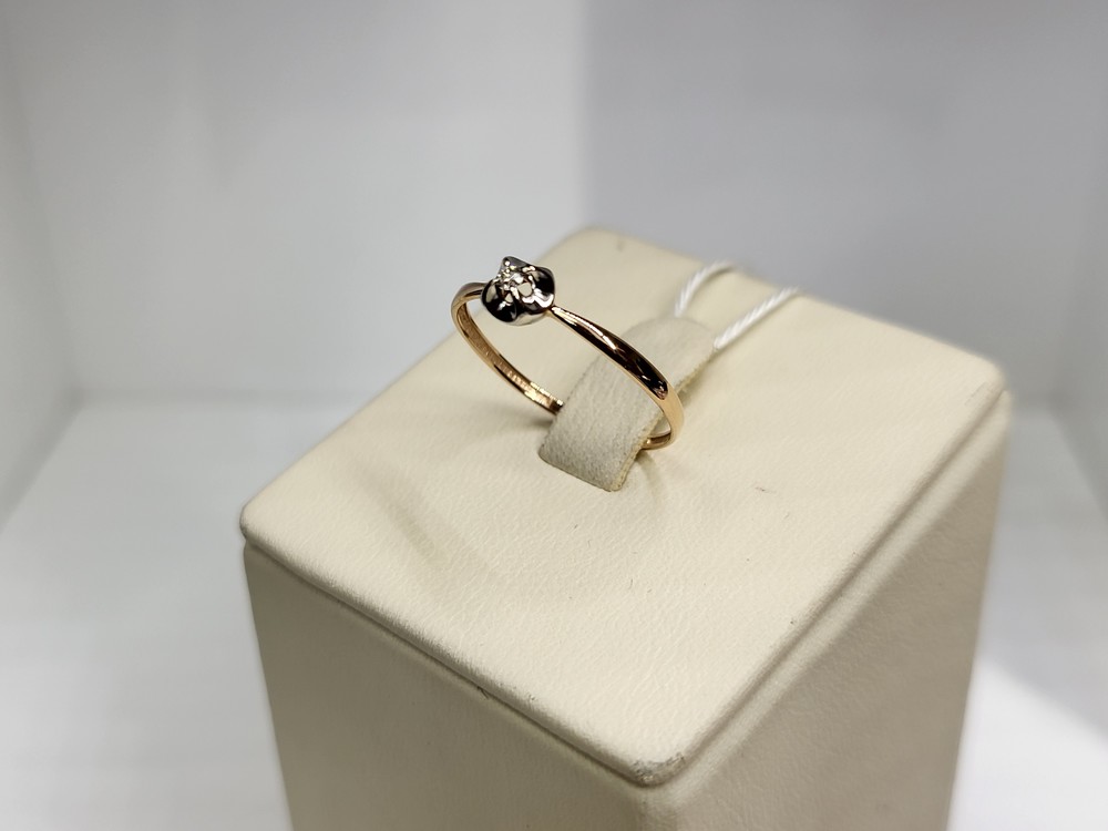 КОЛЬЦО БРИЛЛИАНТ Au 585