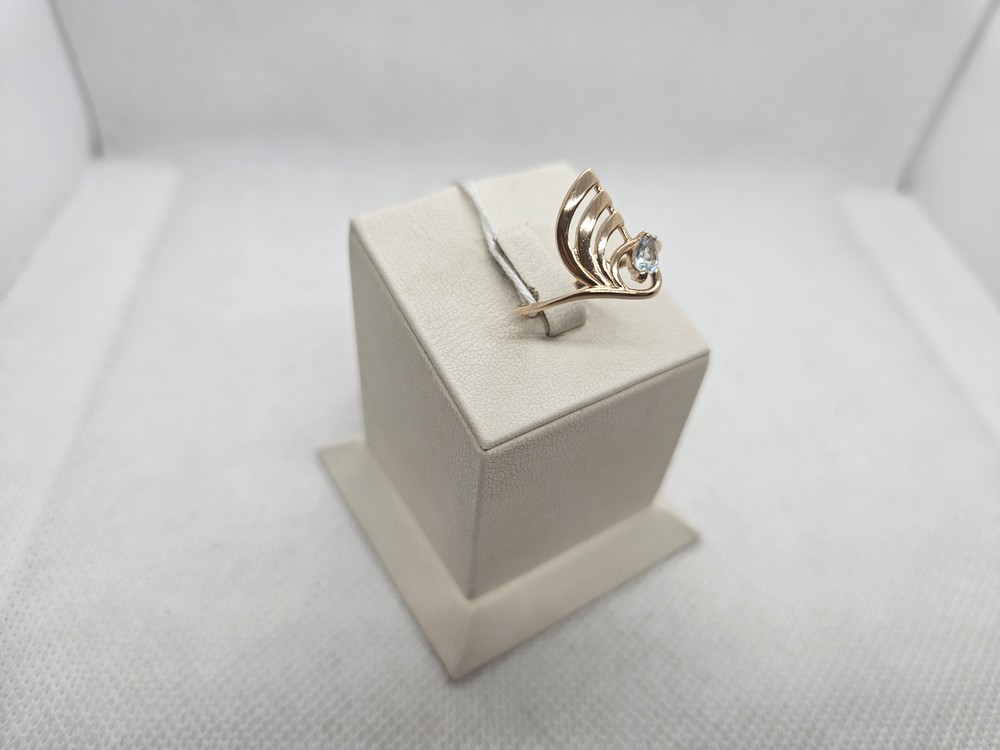 КОЛКМ585 КОЛЬЦО С КАМНЕМ (Au 585)