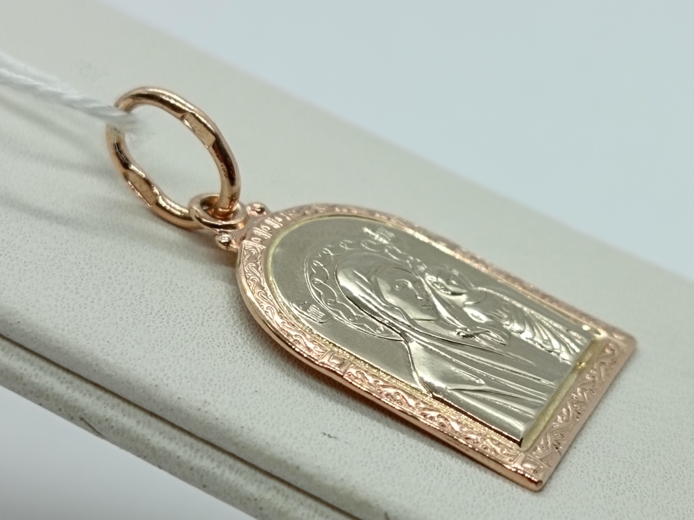 ПОДВЕСКА ИКОНА БЕЗ КАМНЯ (Au 585)