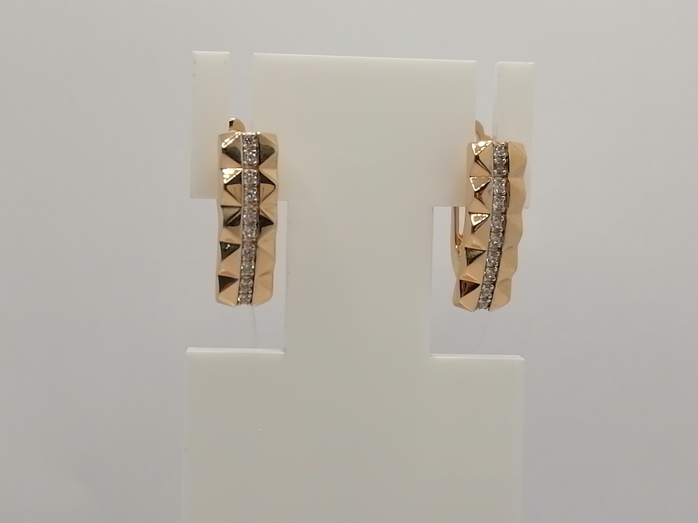 СЕРЬГИ С КАМНЯМИ (Au 585)