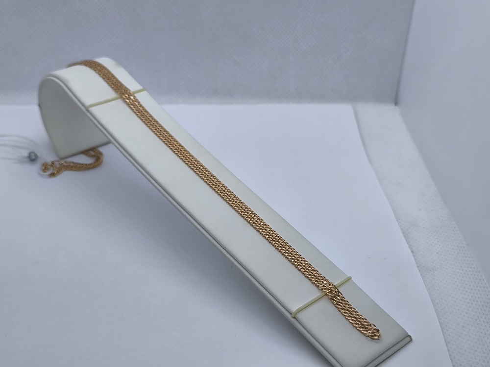 ЦЕПЬ ПОЛНОВЕСНАЯ Ромб двойной (Au 585)